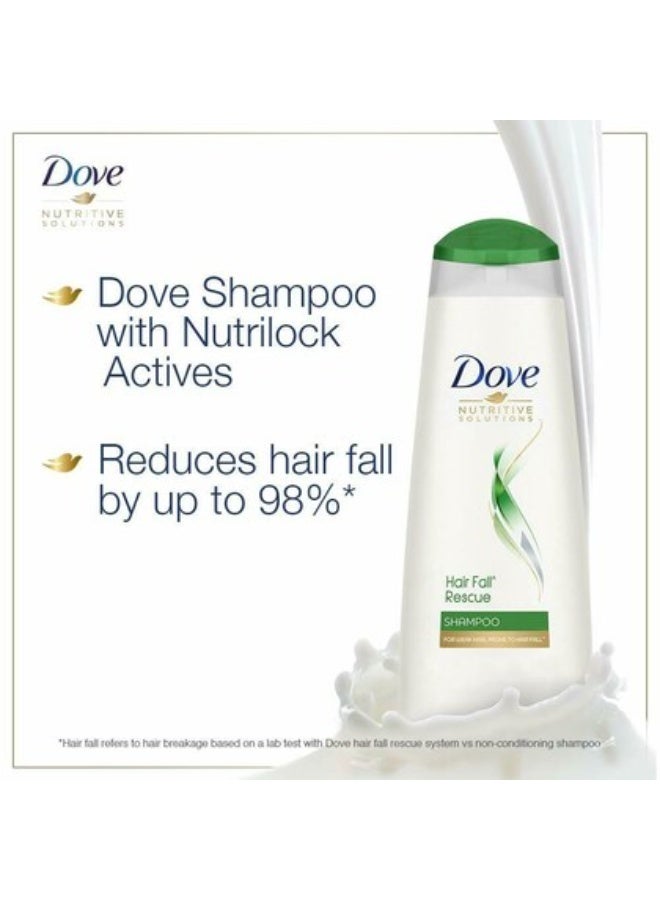 دوف شامبو دوف لإنقاذ الشعر من التساقط 340 مل وبلسم دوف لإنقاذ الشعر من التساقط 175 مل، مجموعة | لشعر أكثر كثافة | غني بمكونات نيوتريلوك النشطة - Image 2